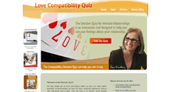 Desktop Screenshot of compatible.decisionquiz.com